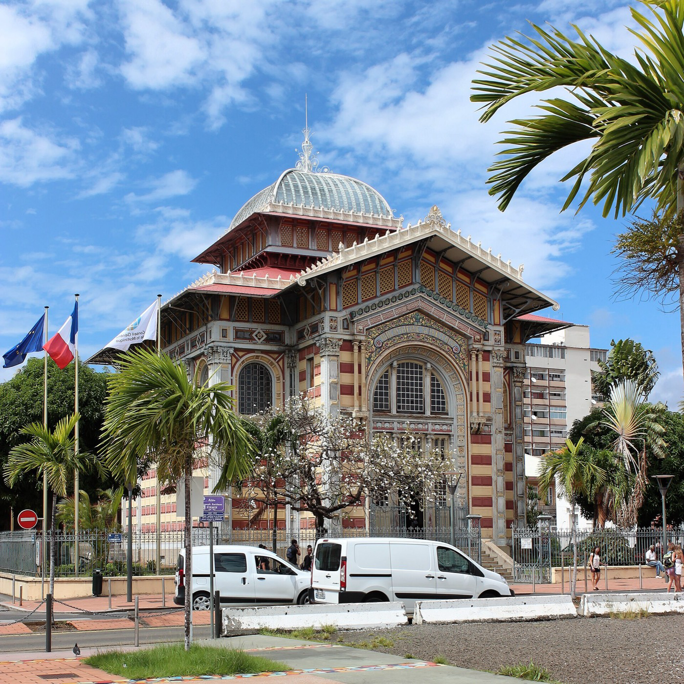 Bibliothèque Schœlcher in Fort-de-France, Martinique